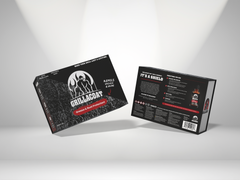 Grillacoat packaging front and back view showing product details and application directions