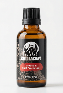 Grillacoat 50ml ceramic grease and rust protectant bottle - BBQ grill coating